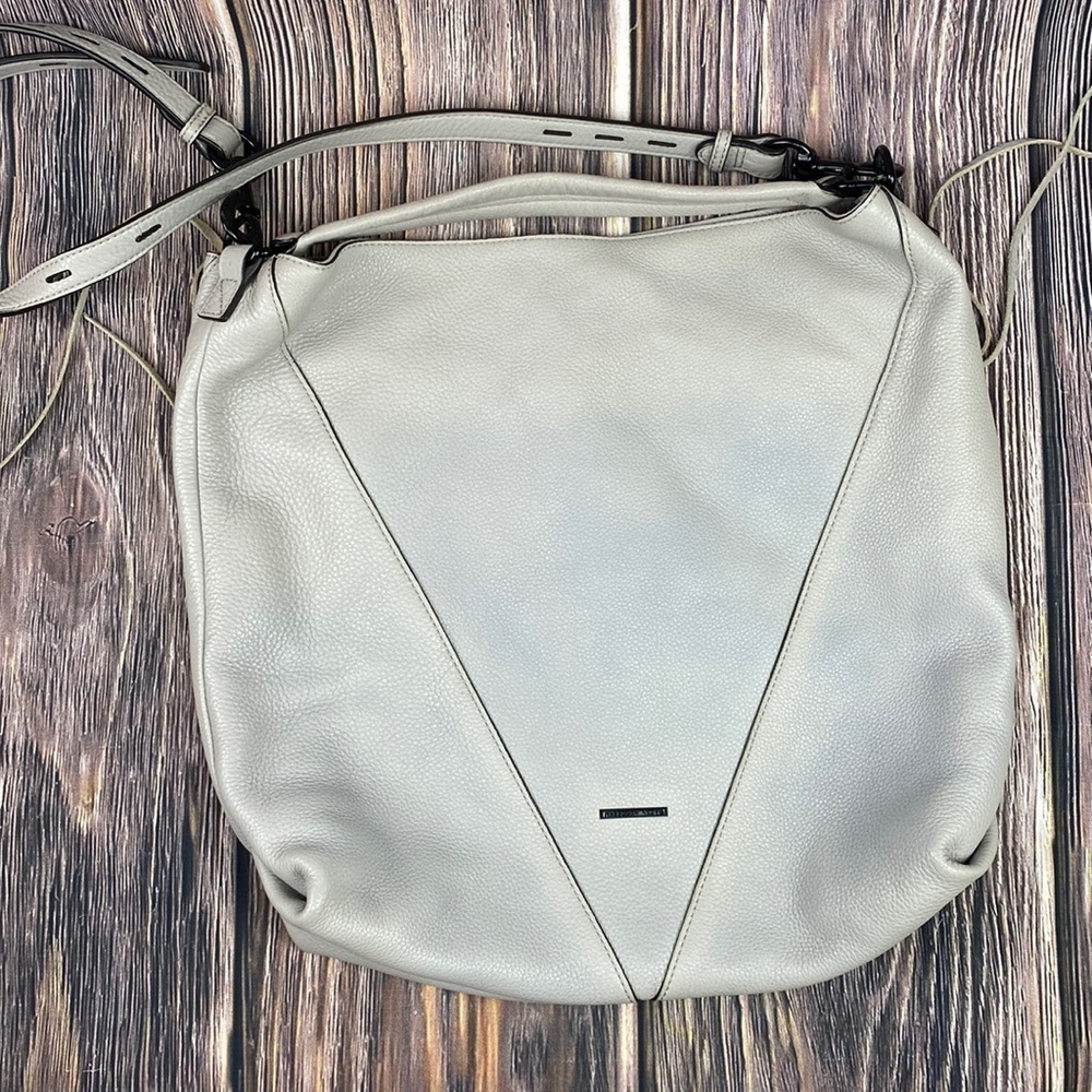 Rebecca Minkoff Moto Hobo Putty Beige Bag